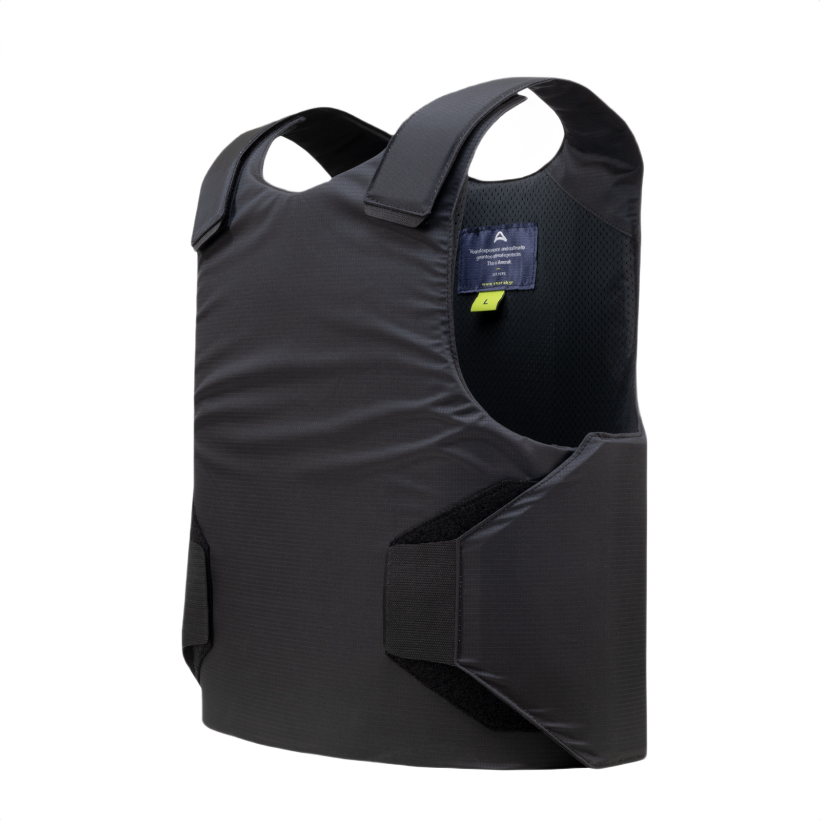 Anorak Concealable IV Cover, ultratynd vest i slidstærkt rip-stop materiale til diskret dækning og komfort under operationer.