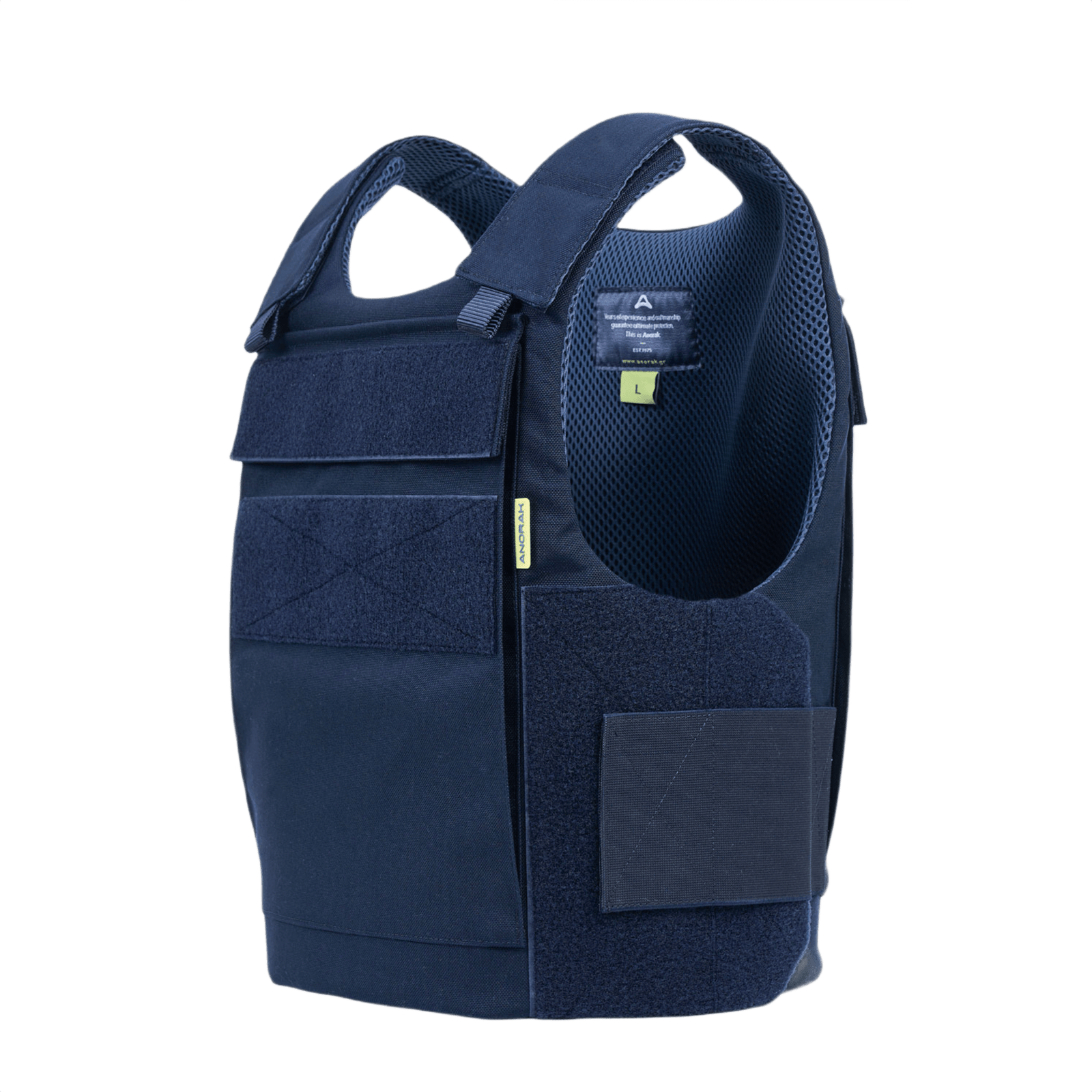 Anorak Rhodium® Duty III Stik & Skudsikker Vest - level IIIA beskyttelse, designet mod knive og skarpe våben, holdbar soft armor-vest.