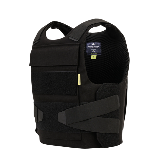 Anorak Duty II Cover vest for police, made with CORDURA® and Coolmax®, offering ergonomic design and antibacterial properties.