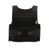 Anorak Duty II Cover sort vest med CORDURA® og 3D SPACER Coolmax® designet til politiets sikkerhed og temperaturregulering.