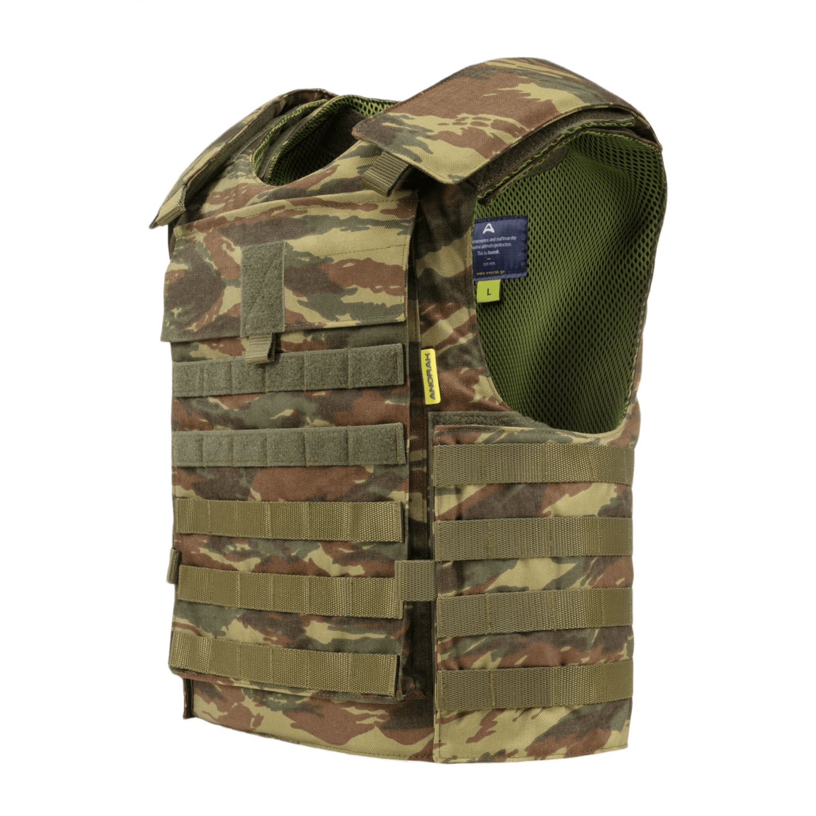 Anorak Chromium® Tactical II – fr.bk. Skudsikker Vest, robust body armor med IIIA-beskyttelse, designet til specialstyrker.