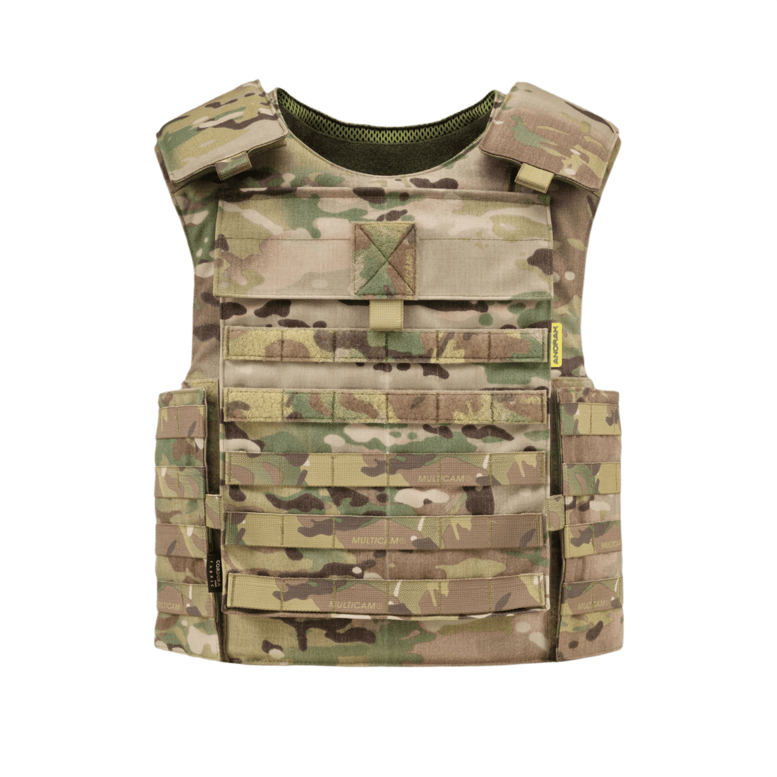 Anorak Chromium® Tactical II – fr.bk. MultiCam® Skudsikker Vest med IIIA-beskyttelse og tilpasningsmuligheder til specialstyrker.