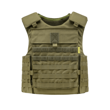 Anorak Niobium® Tactical II – fr.bk.sh. Stik & Skudsikker Vest i grøn for politiets specialenheder