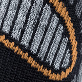 M-Tac Sokker Polar Merino 40% nærbillede, viser detaljeret strikning og materialer for varme og holdbarhed til udendørs aktiviteter.