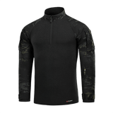 M-Tac Combat Shirt Gen.II Pro NYCO Extreme i Black Multicam med Polartec materiale, ideel til forskellige klimaer