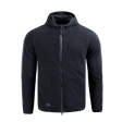 M-Tac Lite Microfleece Hoodie in black, a lightweight elastic microfleece hoodie with hood and elastic hem for freedom of movement and comfort