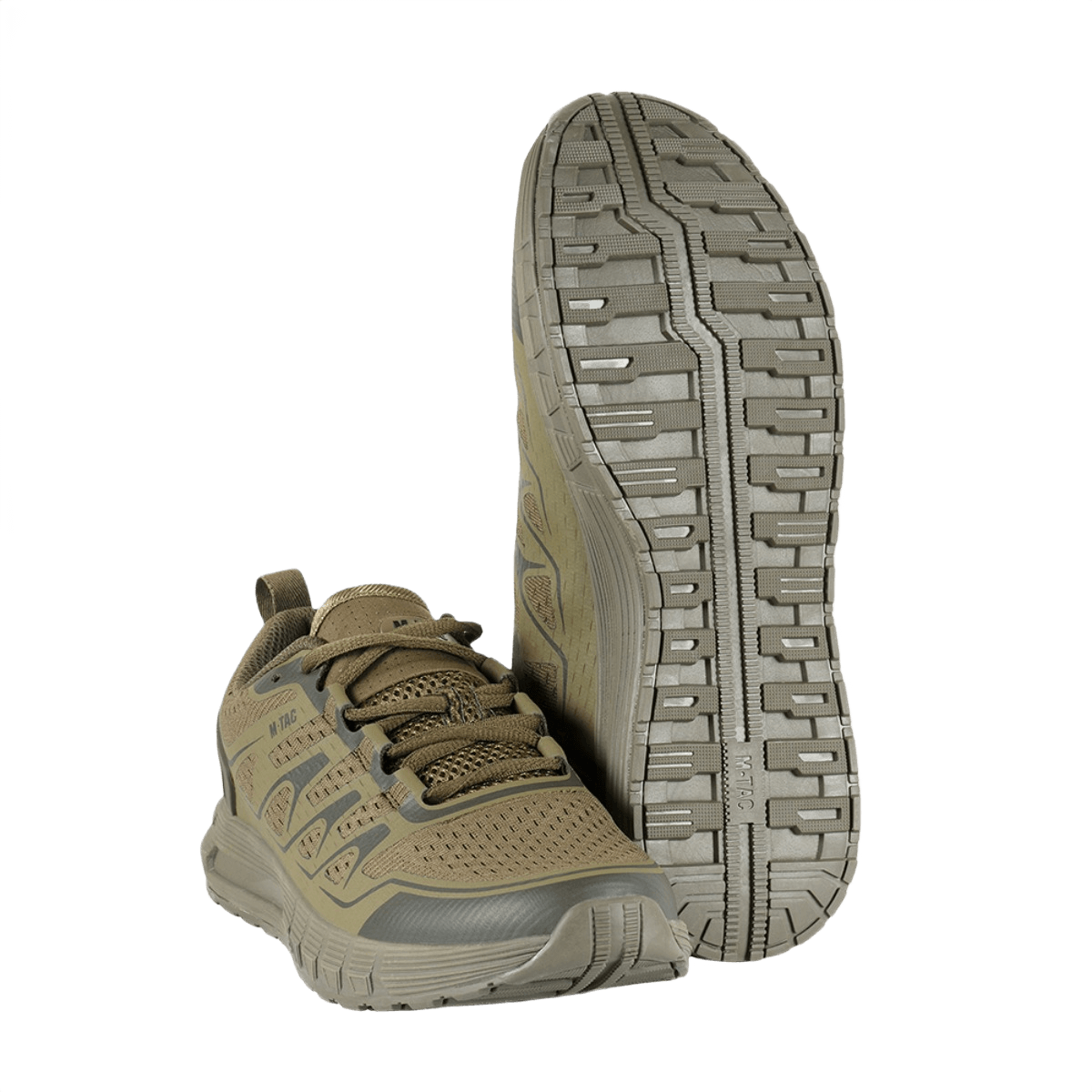 M-Tac Tactical Summer Sport Sneakers med åndbart design og gummiforstærkning ved tå og hæl, perfekt til varmt vejr.