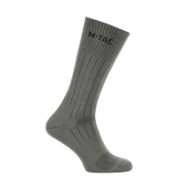 M-Tac Sokker Tactical Army i grå, komfortable og holdbare sokker i bomuldsblanding til mænd, ideelle til hverdag og træning.