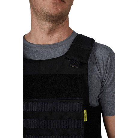 Anorak Chromium® Duty III-M Skudsikker Vest med ergonomisk design og Level IIIA beskyttelse, ideel til politibetjente og kystvagt personale.