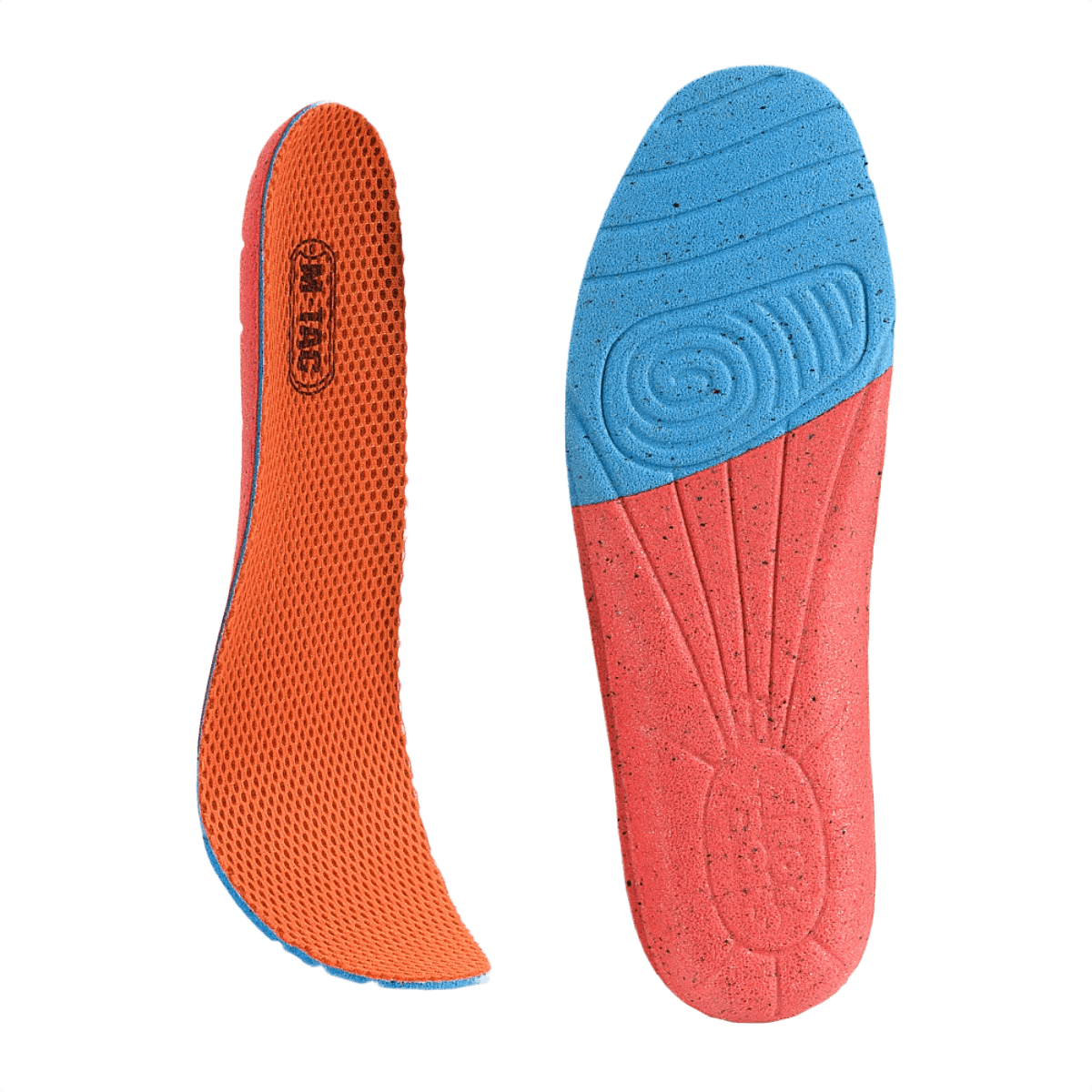 M-Tac Vent Sål Orange Gen.II indlægssål med blød PU-skum, stødabsorberende og ventilerende egenskaber for øget komfort.