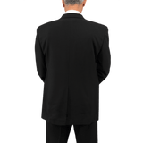 Anorak Rhodium® VIP I Stik & Skudsikker Vest set bagfra, designet til lav synlighed og komfort i et jakkesæt-udseende.