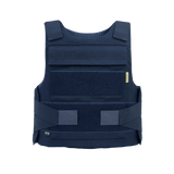 Anorak Duty I Cover i blåt CORDURA®, ideelt for politibetjente med ergonomisk design og temperaturregulering.