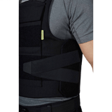 Police vest with ergonomic design, featuring Anorak Duty II Cover made from CORDURA® and Coolmax® materials for comfort and safety.
