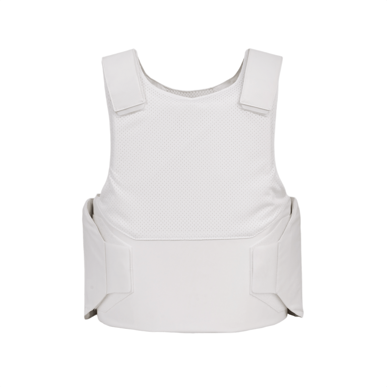 Anorak Niobium® Concealable I Stik & Skudsikker Vest, diskret kropspanser med beskyttelse mod skydevåben og knive, hvid vest