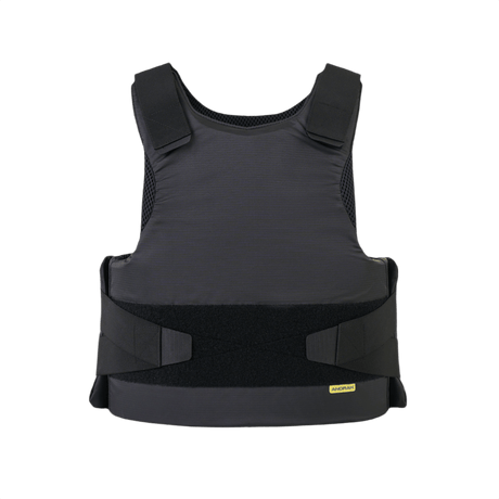 Anorak Titanium® Concealable II Stik & Skudsikker Vest, sort soft armor vest, niveau IIIA beskyttelse, skjult bæring.