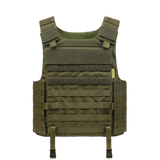 Anorak Titanium® Tactical III Stik og Skudsikker Vest med level IIIA beskyttelse og hybrid soft armor-panel i grøn farve