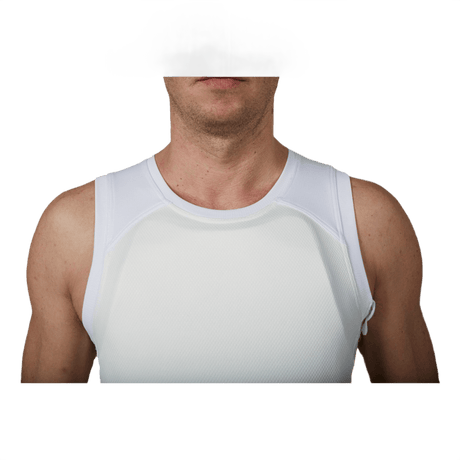 Anorak Topaz® Undershirt I Stiksikker, Level 1 soft armor-vest med høj skjulbarhed, designet til beskyttelse under en skjorte.