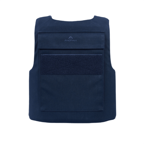 Anorak Rhodium® Duty IV Stik & Skudsikker Vest med maksimal level IIIA- og knivbeskyttelse, testet under NIJ-standarder.