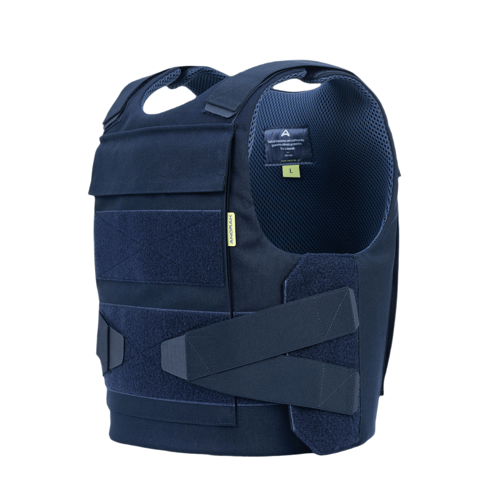 Anorak Rhodium® Duty II Stik & Skudsikker Vest - let, holdbar vest med maksimal level IIIA-beskyttelse og justeringssystem.