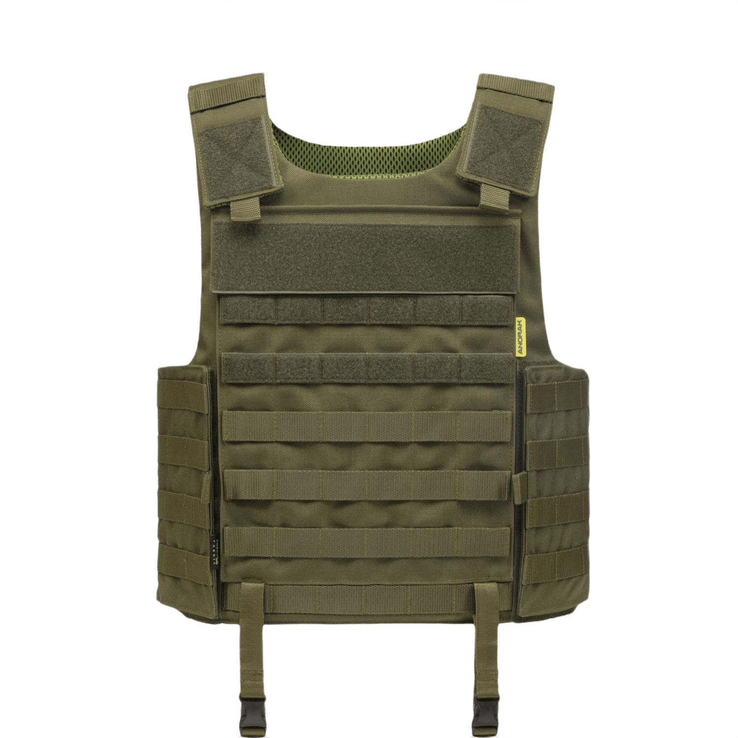 Anorak Rhodium® Tactical I Stik & Skudsikker Vest i grøn, NIJ 0101.06 niveau IIIA body armor, knife and spike resistant, robust design