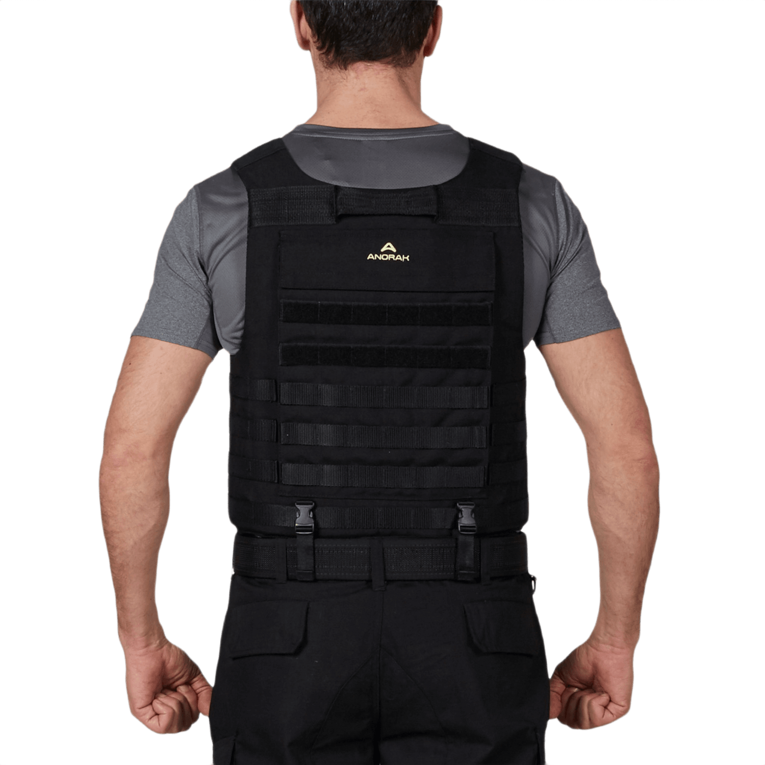 Anorak Tactical I Cover bagfra med ergonomisk design, 360° PALS system, ideel for politiet, kystvagten og forsvaret.