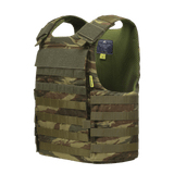 Anorak Tactical III Cover med CORDURA® og 3D SPACER Coolmax® for maksimal bæreevne og antibakterielle egenskaber, camouflage design.