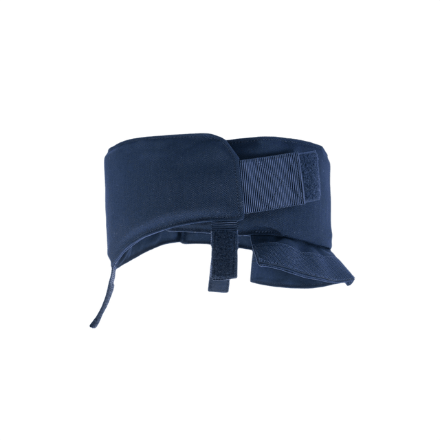 Anorak Titanium® Neck/Throat Protector I, soft armor accessory with hook-and-loop attachment, offers NIJ IIIA++ level protection.