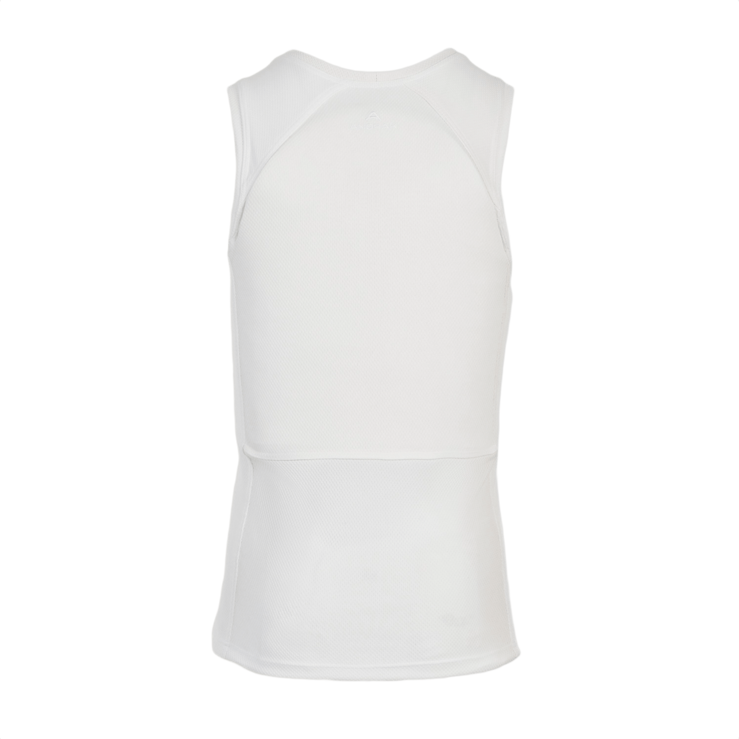 Bagview af Anorak Titanium® Undershirt II soft armor-vest, niveau IIIA beskyttelse, designet til skjult bæring.