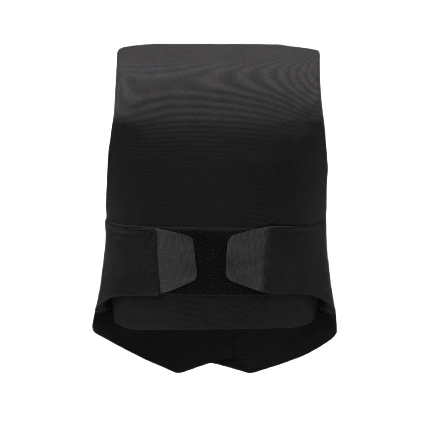 Anorak Titanium® VIP I Stik og Skudsikker Vest i sort, frontvisning, designet til omfattende kropsdækning og lav synlighed.