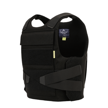 Anorak Chromium® Duty II Skudsikker Vest med Level IIIA beskyttelse i sort CORDURA® materiale, ideel til politibetjente.