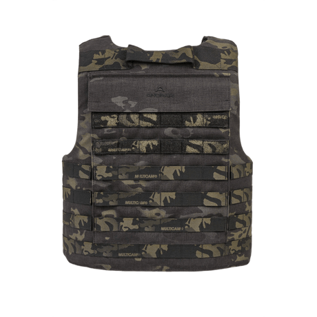 Anorak Chromium® Tactical I MultiCam® Skudsikker Vest med NIJ IIIA-beskyttelse og CORDURA® yderstof, set forfra.