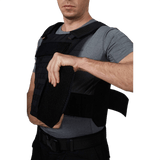 Anorak Chromium® Duty III-M Skudsikker Vest bæres af en person, viser Level IIIA beskyttelse og ergonomisk design.