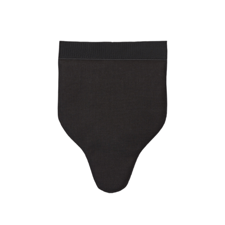 Anorak Chromium® Skridtbeskytter I - sort skridtsikker soft armor panel, letvægts og fleksibel beskyttelse, hook-and-loop fastgørelse.