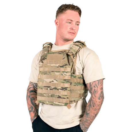 Elite Armor Plate Carrier Camo.