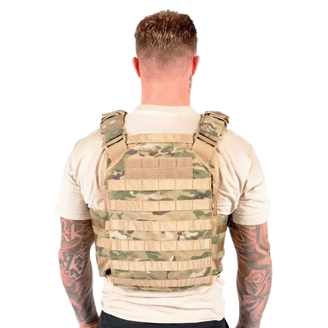 Elite Armor Plate Carrier Camo.