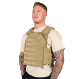 Elite Armor Plate Carrier Khaki.