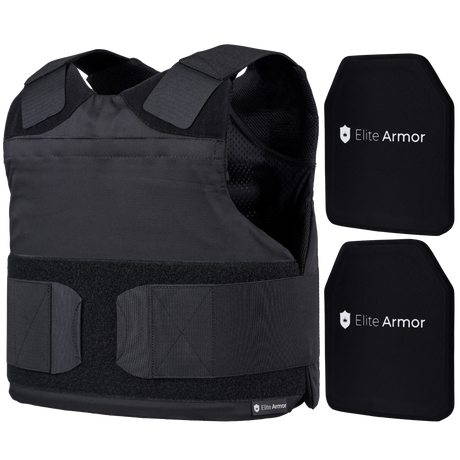 Elite Armor impact bundle vest med to traumeplader