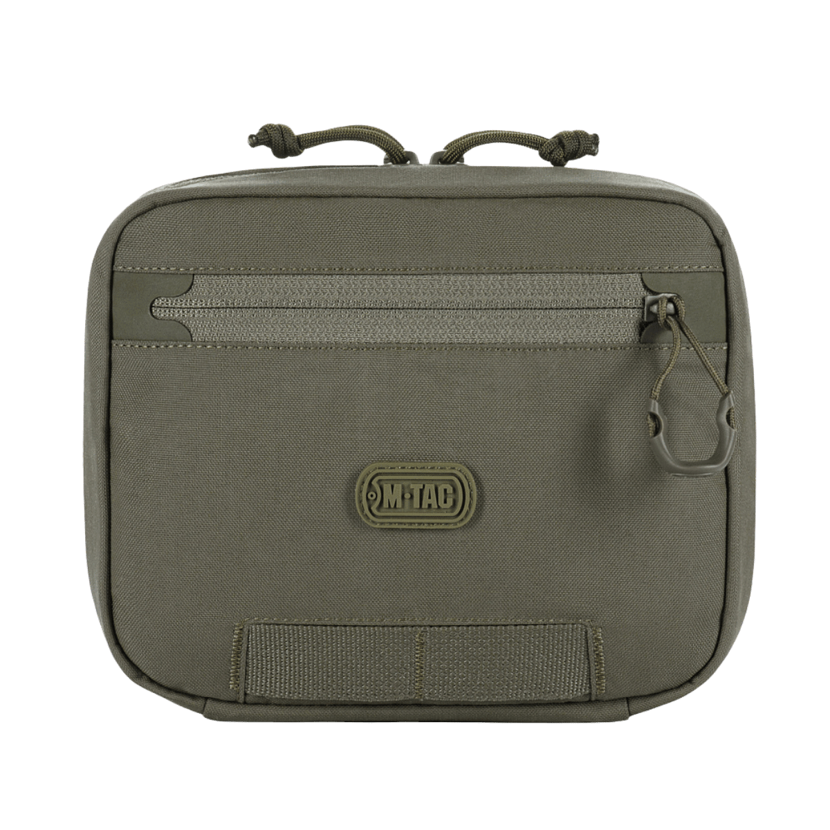 M-Tac organizer pouch Elite - taktisk holder med MOLLE-system til EDC og førstehjælpsudstyr, åbnes til 90 grader for nem adgang.