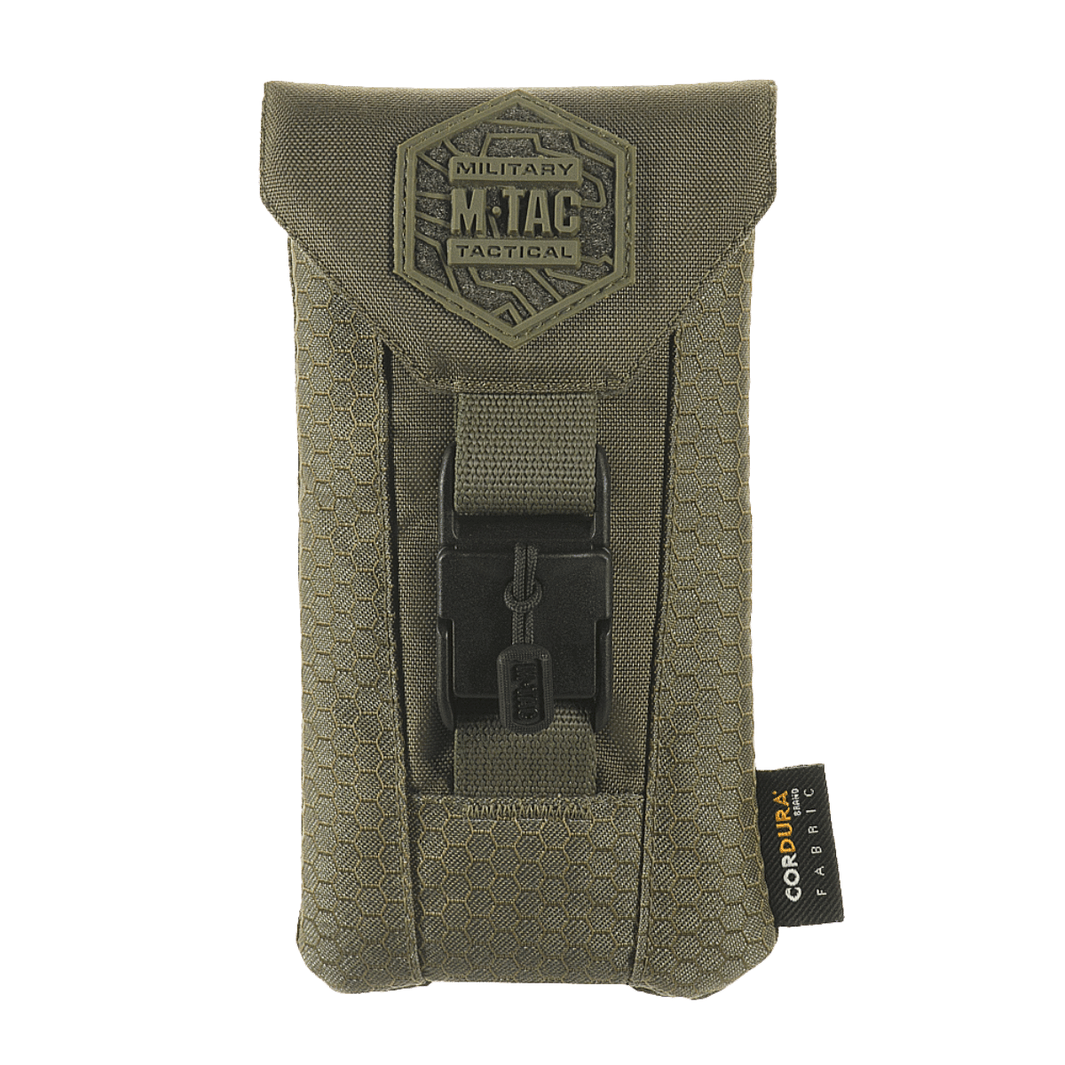 M-Tac Smartphone Taske Elite Medium Hex i CORDURA HEX 1000D materiale med moderne design til beskyttelse og opbevaring af smartphones.