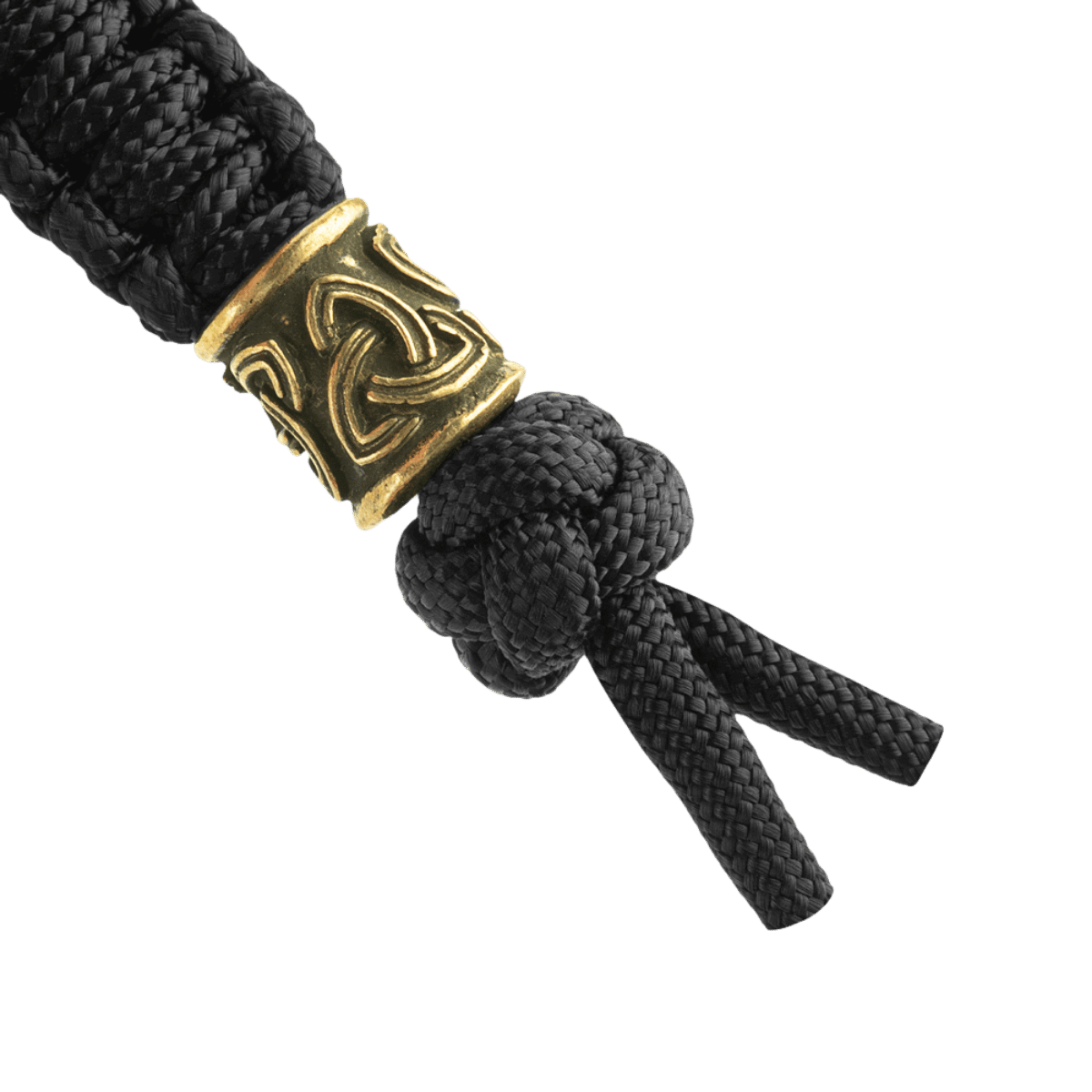 M-Tac Lanyard Skandinavisk Small Triquetra i robust paracord med dekorativ perle, nordisk design og Triquetra-symbol.