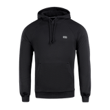 M-Tac Hættetrøje Cotton Raglan i sort med behagelig pasform og raglanærmer, fremstillet i åndbart 100% bomuld. Perfekt til aktiv livsstil.