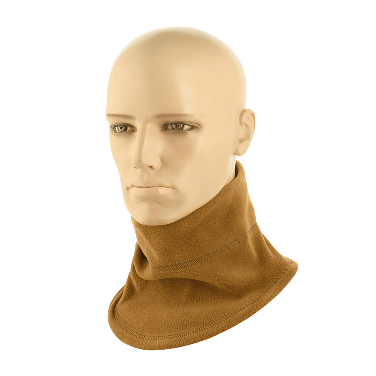 M-Tac Anatomisk Tube Scarf med Snor Polartec på mannequin, viser alsidigt design og komfortabel Polartec® Micro Series fleece.