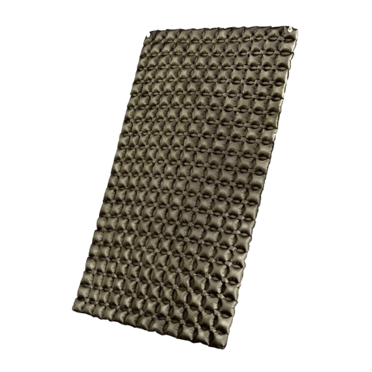 M-Tac Oppusteligt Liggeunderlag 195x120 med anatomisk design og termisk isolering mod ujævnt terræn og kulde, brun farve.