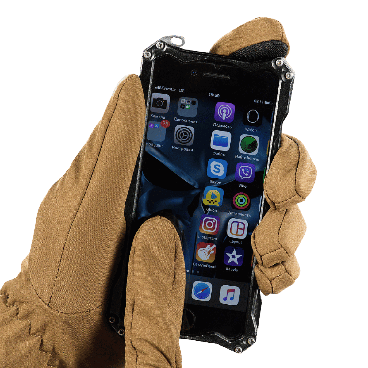M-Tac Winter Gloves Soft Shell