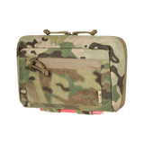 M-Tac Admin Pouch Large Elite Gen.II i camouflage med AquaGuard lynlås og Velcro panel, ideel til tablet og tilbehør opbevaring.