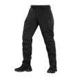 M-Tac Aggressor Special Edition Bukser til taktisk brug, polyester og bomuld med elastisk talje og YKK-lynlås. Sort farve.