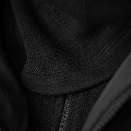 Nærbillede af M-Tac Anatomisk Snood Justerbar Elite Fleece (320 g/m²), viser tæt fleece tekstur.