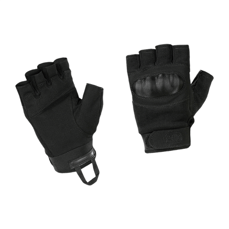 M-Tac Fingerløse Handsker Assault Tactical Mk.3 med forstærket greb og justerbar velcro til komfortabel pasform.