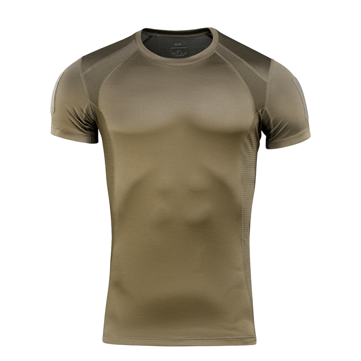 M-Tac Athletic Tactical Gen.II T-shirt i brun, fugttransporterende og åndbar, perfekt til træning og daglig brug.