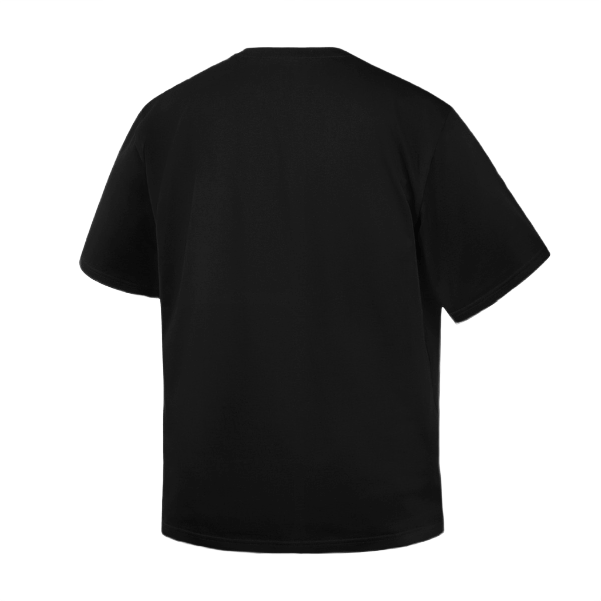 M-Tac Cotton HARD T-shirt i sort, oversize pasform, 100% bomuld, bagsidebillede